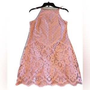 SPEECHLESS Women’s pink lace  dress - Medium size